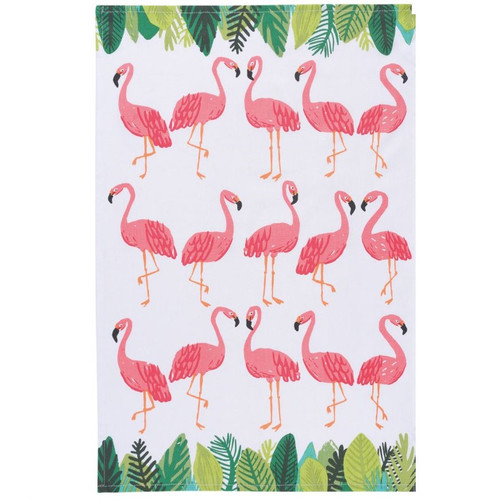 Now Designs Flamingo Tea Towel