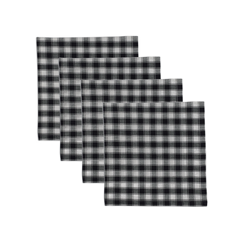 Design Imports Napkins, French Check - Set of 4 (28798)