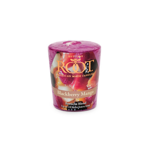 Root 20-Hour Votive Candles, Blackberry Mango - Set of 6 (15244)