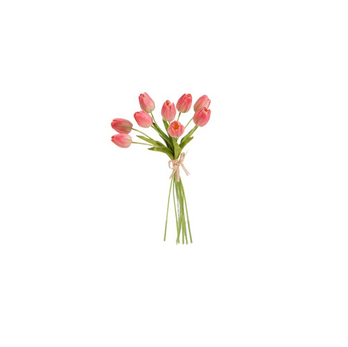Raz Imports Real Touch 15" Tulip - Pink