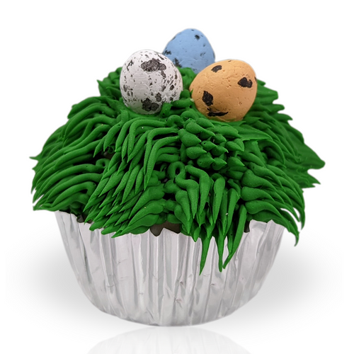 Just Dough It Replica Easter Cupcake with Egg Candy (W0339-INDV)