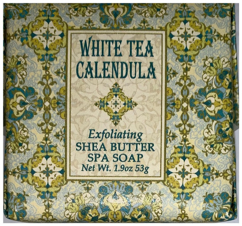 Greenwich Bay 1.9oz Soap, White Tea Calendula - Set of 4 (R5H017)