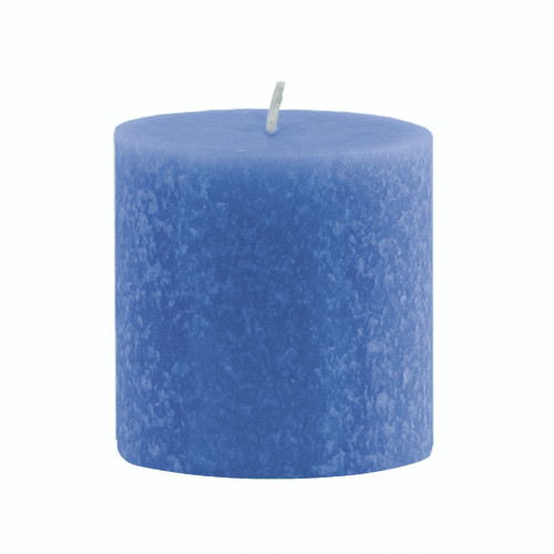 Root Timberline Pillar Candle, 3x3" Marine (333366)