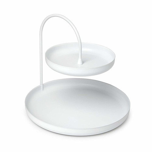 Umbra Poise 2-Tier Tray, White
