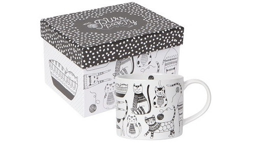 Now Designs Mug in a Box, Purr Party (L04019)