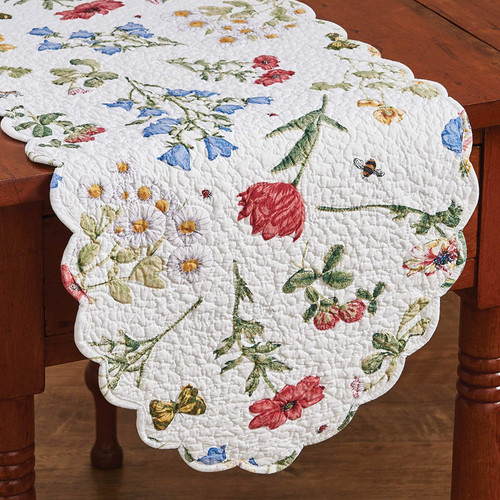 Park Designs Quilted Table Runner, Wildflower