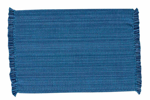 Park Designs Casual Classics Placemats, Newport Blue- Set of 4 (111-01NB)