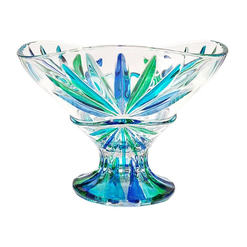 Gage Oasis Compote Bowl, Dark Blue