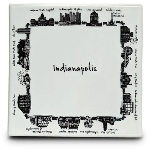The Dish Indianapolis Trivet (CIIND009)