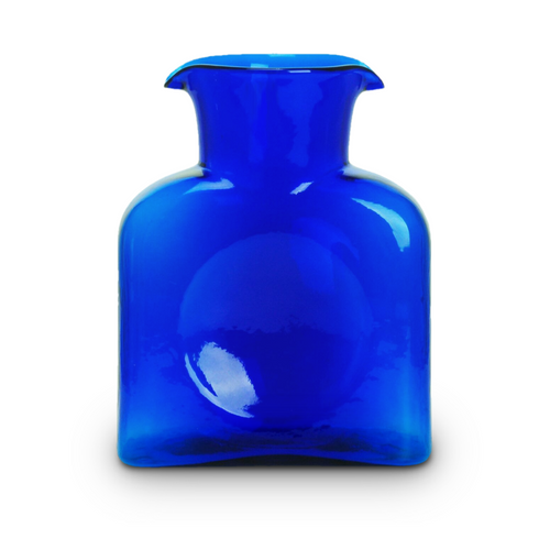 Blenko Glass Water Bottle, Cobalt (0384000301)