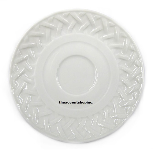 BIA Cordon Bleu Louisiane 5.5" Tea Saucer, White