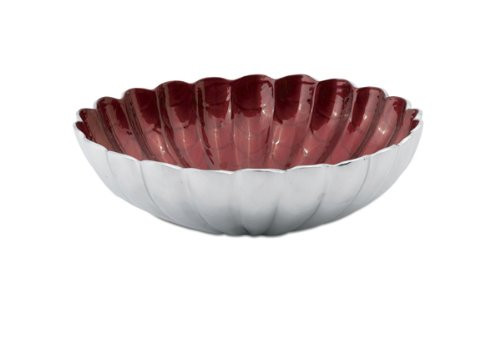 Julia Knight 12" Round Peony Bowl, Pomegranate (4500040)