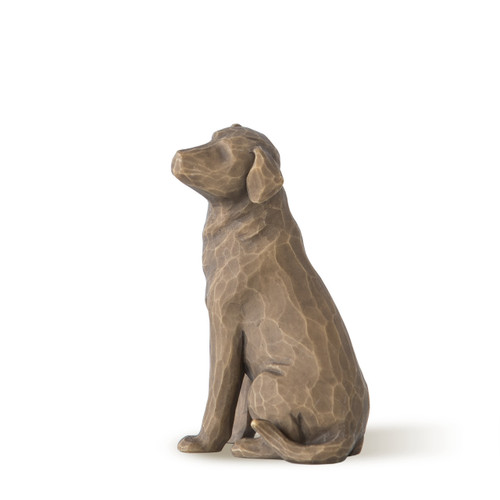 Demdaco Willow Tree, Love My Dog (Dark)
