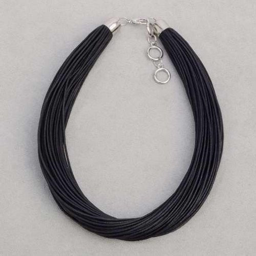 Howard's Jewelry Multi-Row Necklace, Black