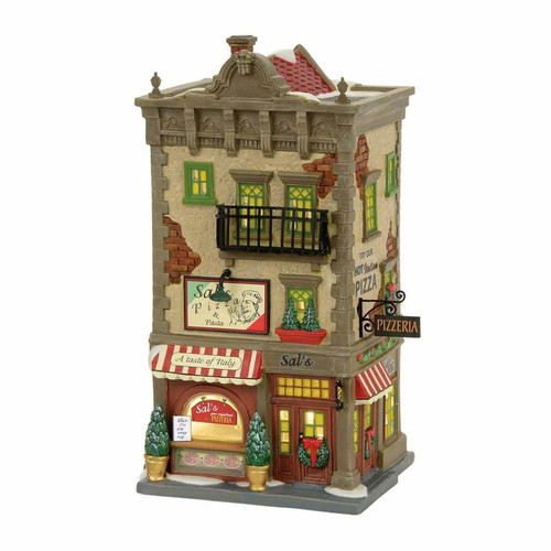 Department 56 Christmas in The City, Sal's Pizza and Pasta (4056623)