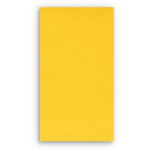 CEG Paper Guest Towel Napkins, School Bus Yellow (951021)