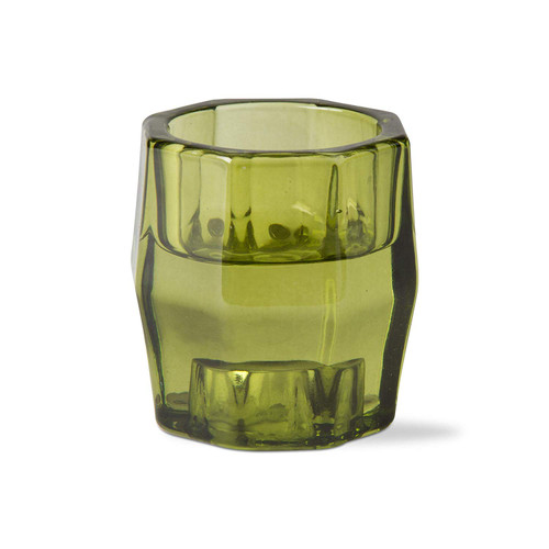 TAG Reversible Gem Candle Holder, Green (G10083)
