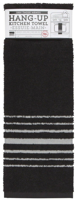 Now Designs Hang-Up Dishtowel, Black (2240500)
