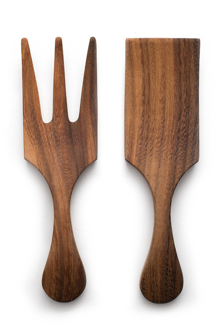 Fox Run Ironwood Gourmet Salad Utensil Set, Acacia (28125)