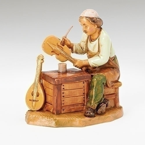 Roman Fontanini Zimri the Instrument Maker, 5" Collection (54094)