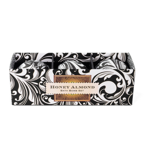Michel Design Works Bath Bomb Set, Honey Almond
