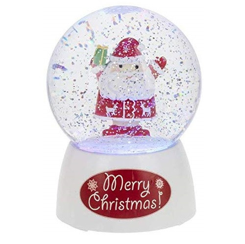 Midwest CBK Light Up Santa Musical Globe