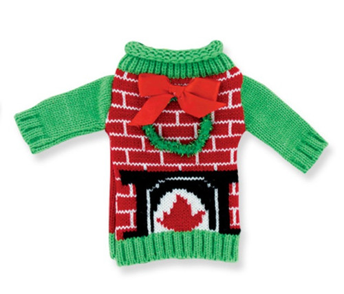 DM Merchandising - Uncle Bob's Ugly Knitted Bottle Sweaters, Fireplace (X-SWEAT)