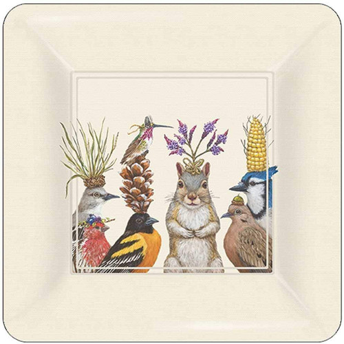 Paperproducts Design Paper Salad/Dessert Plates, Party Snacks - 2 Packs (87233)