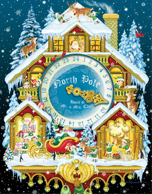 Vermont Christmas Company Advent Calendar, Cuckoo Clock (BB728)