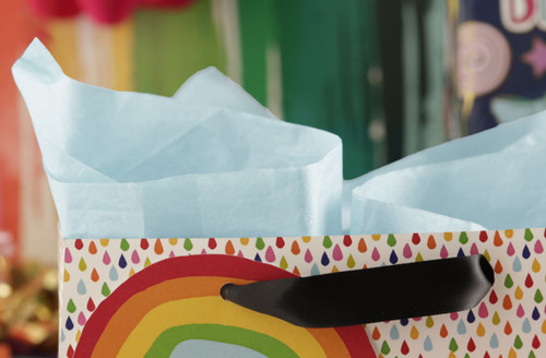 The Gift Wrap Company Solid Gift Tissue, Light Blue