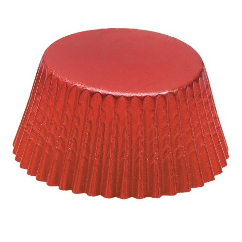 Fox Run Red Foil Bake Cups, 48 Cups (6967)