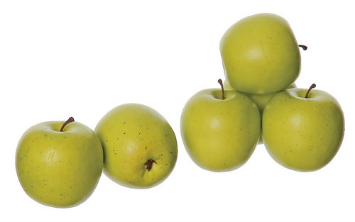 Select Artificial Bag of 6 Orchard Apples