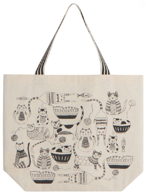 Now Designs Tote Bag, Purr Party