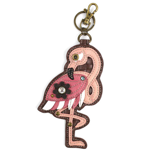 Chala Key Fob/Coin Purse, Pink Flamingo (806FM0)