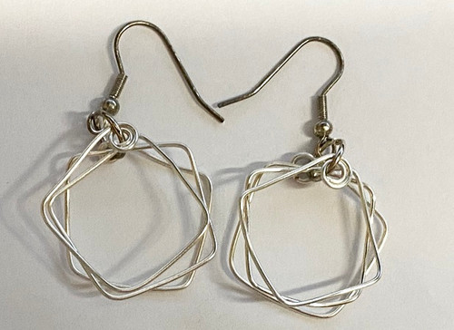 Village Designs Springerlee Katie Earrings, Silver