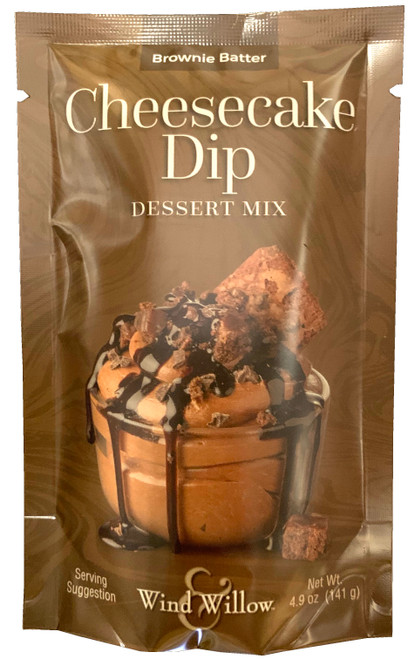 Wind & Willow Cheesecake Dip Mix, Brownie Batter, Set of 2 (42002)