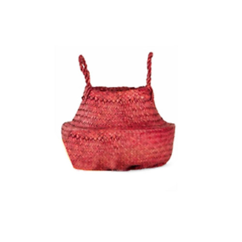 TAG Savasana Woven Basket, Red (206933RED)