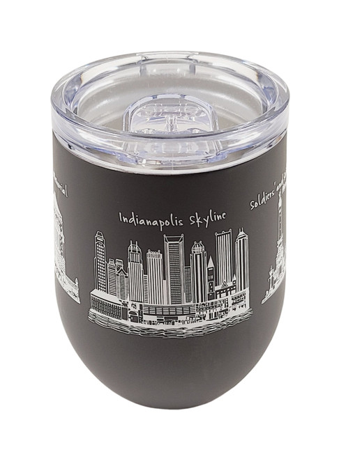 The Dish Indianapolis Insulated Tumbler, Slate Gray