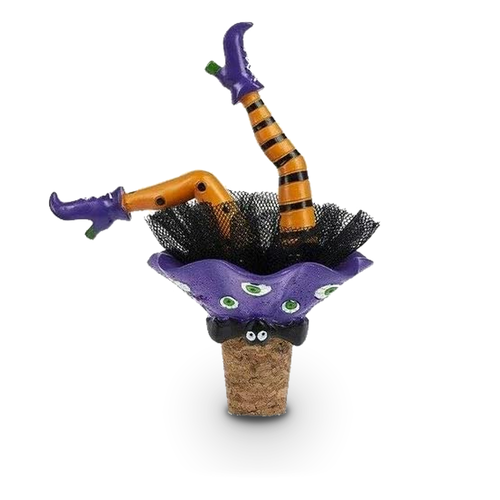 Ganz Wiggle Leg Witch Bottle Topper, Eye Skirt