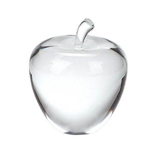 Badash Solid Crystal Apple Paperweight (SU316)