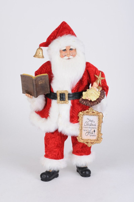 Karen Didion Baby Jesus Santa (CC18-42)