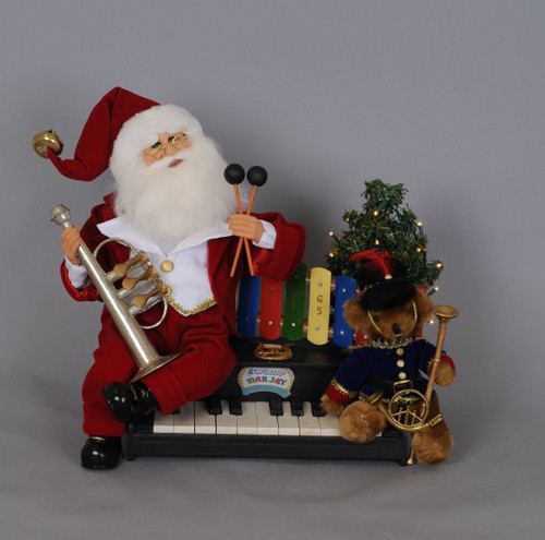 Karen Didion Lighted Music Santa (SC-37)