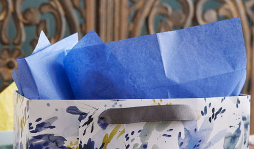 The Gift Wrap Company Solid Gift Tissue, Royal Blue