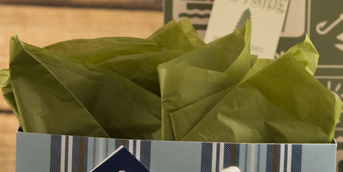 The Gift Wrap Company Solid Gift Tissue, Moss (145-45)