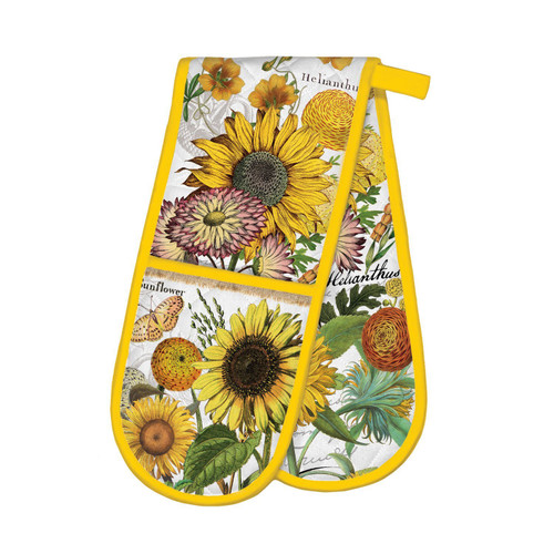 Michel Design Works Double Oven Glove, Sunflower (ADOM350)