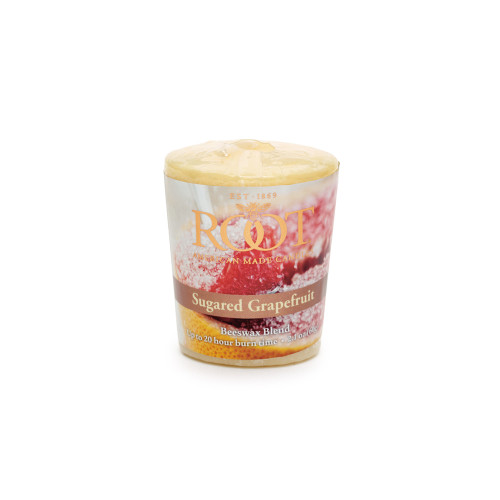 Root 20-Hour Votive Candles, Sugared Grapefruit - Set of 6 (15296)