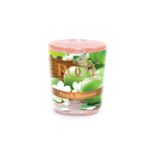 Root 20-Hour Votive Candles, Peach Blossom - Set of 6 (15362)
