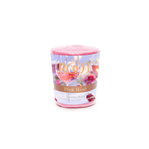 Root 20-Hour Votive Candles, Pink Rosé - Set of 6 (15382)