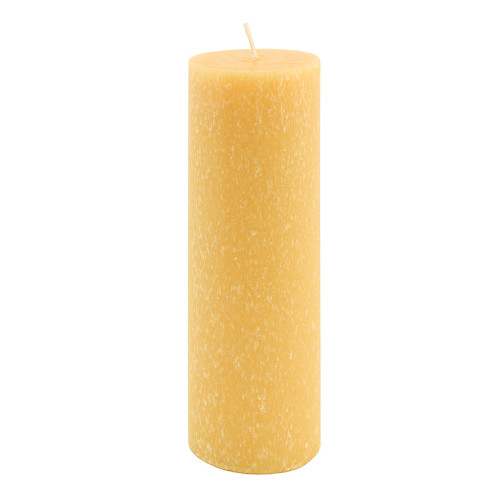 Root Timberline Pillar Candle, 3x9" Unscented Mandarin (33941)