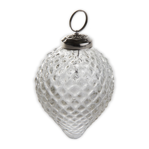 TAG Luminous Pinecone Glass Ornament (G12428)